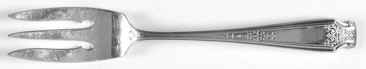 Mandarin (Sterling, 1917-1918) Individual Pie Fork by Whiting Manf Co-1