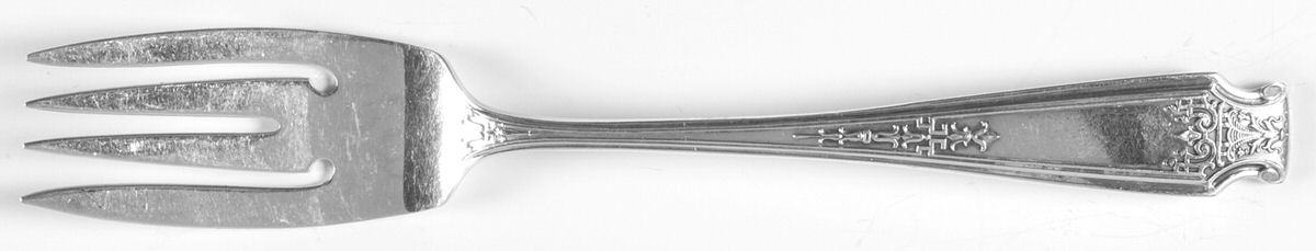 Mandarin (Sterling, 1917-1918) Individual Salad Fork by Whiting Manf Co-1