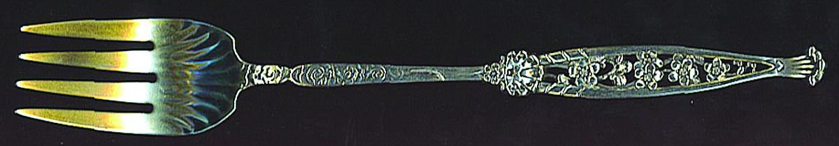 No 1 (Sterling, 1885) Individual Salad Fork by Whiting Manf Co-1