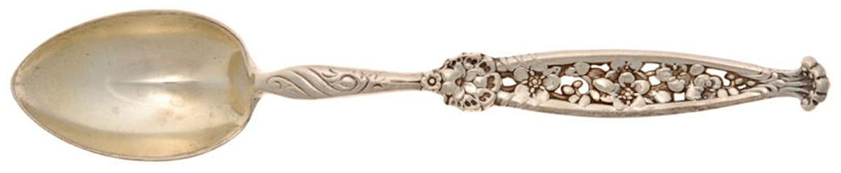 No 1 (Sterling, 1885) Demitasse Spoon by Whiting Manf Co-1