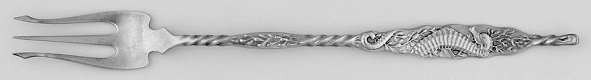 No. 8 (Sterling, 1880) Oyster Fork by Whiting Manf Co-1