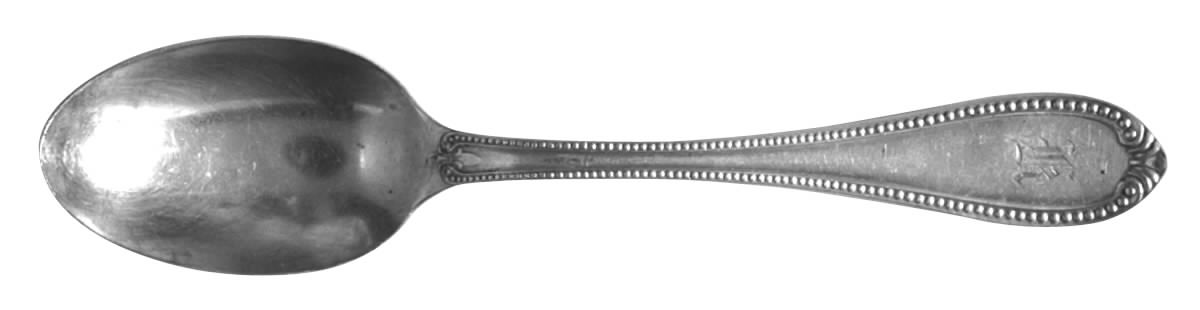 Old Bead (Sterling, 1880) Teaspoon by Whiting Manf Co-1