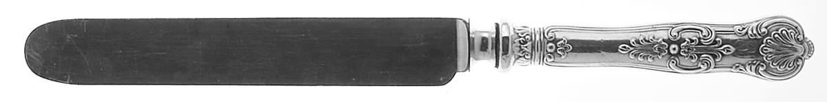 Old King (Sterling, 1890) Blunt Hollow Knife with Bolster by Whiting Manf Co-1