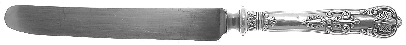 Old King (Sterling, 1890) Old French Hollow Knife with Bolster by Whiting Manf Co-1