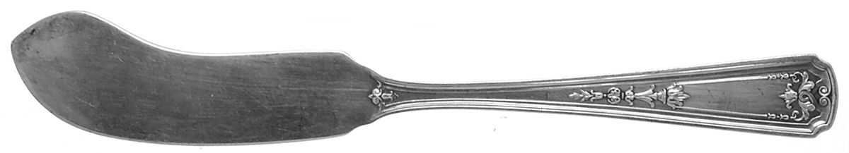 Oriana (Sterling, 1916) Flat Handle Butter Spreader by Whiting Manf Co-1
