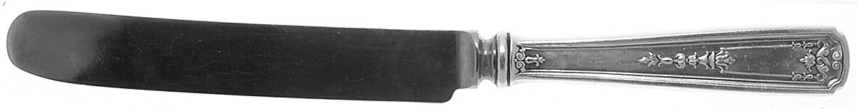 Oriana (Sterling, 1916) Old French Hollow Knife with Bolster by Whiting Manf Co-1