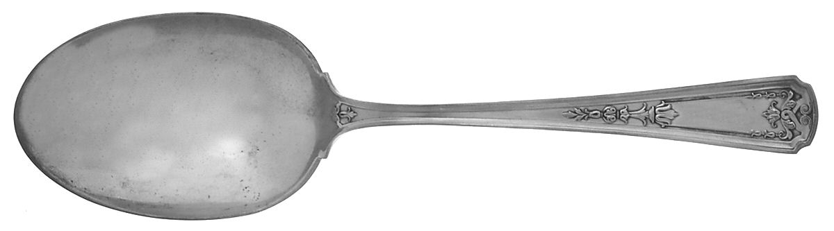 Oriana (Sterling, 1916) Small Solid Berry/Casserole Spoon by Whiting Manf Co-1