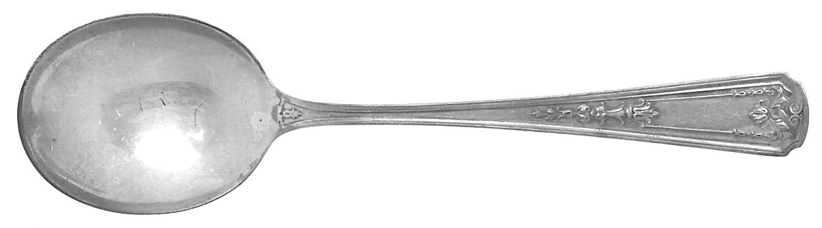 Oriana (Sterling, 1916) Round Bowl Soup Spoon (Gumbo) by Whiting Manf Co-1