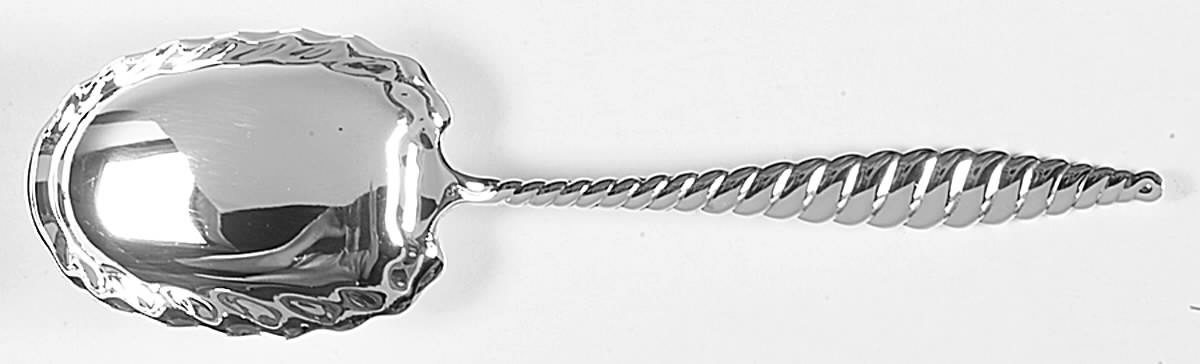 Oval Twist (Sterling, 1880) Large Jelly Spoon by Whiting Manf Co-1