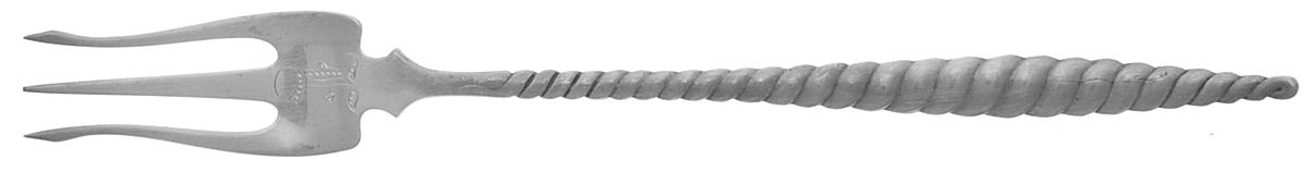Oval Twist (Sterling, 1880) Oyster Fork by Whiting Manf Co-1