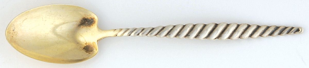 Oval Twist (Sterling, 1880) Demitasse Spoon by Whiting Manf Co-1