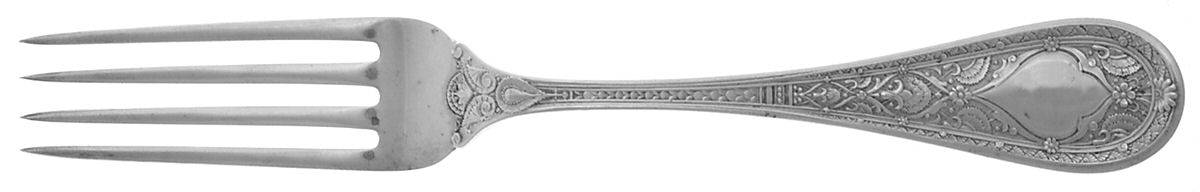 Persian (Sterling, 1880) Fork by Whiting Manf Co-1