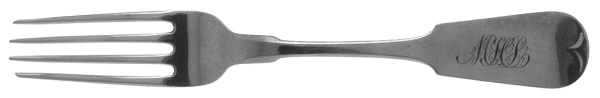 Plain Tip (Sterling, 1870) Fork by Whiting Manf Co-1