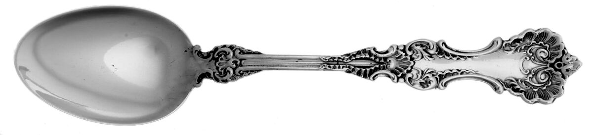 Pompadour (Sterling, 1895-1898) Demitasse Spoon by Whiting Manf Co-1