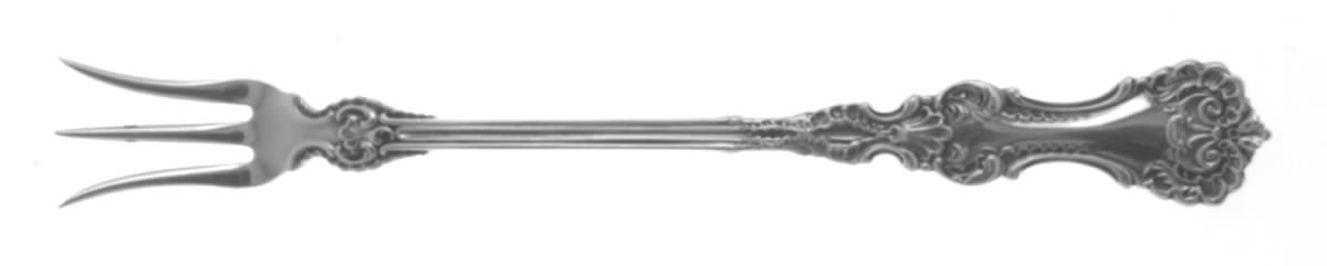 Pompadour (Sterling, 1895-1898) Cocktail/Seafood Fork by Whiting Manf Co-1