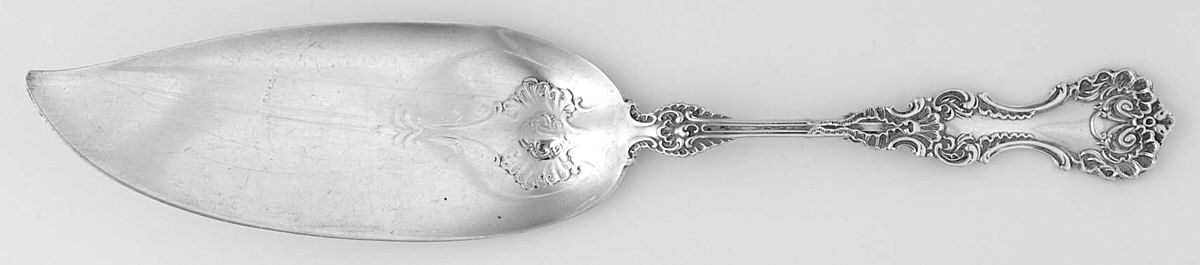 Pompadour (Sterling, 1895-1898) Large Jelly Knife by Whiting Manf Co-1