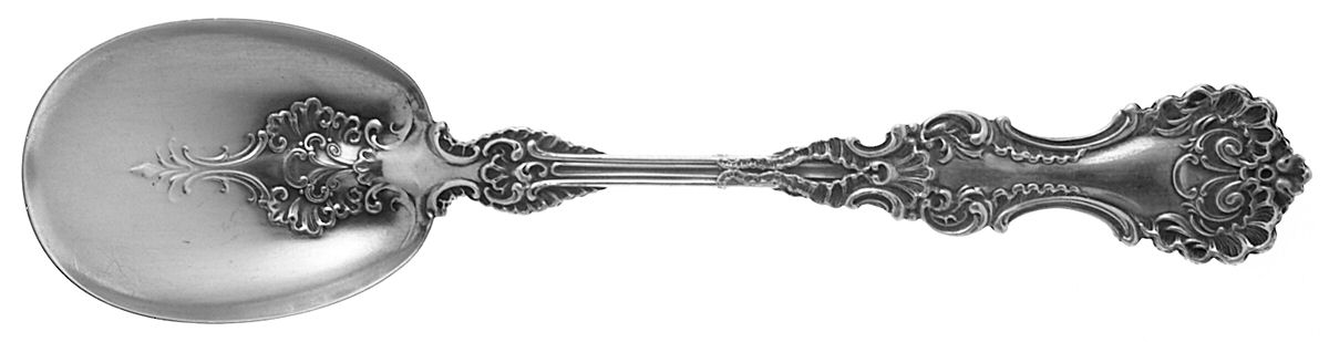 Pompadour (Sterling, 1895-1898) Sugar Spoon by Whiting Manf Co-1