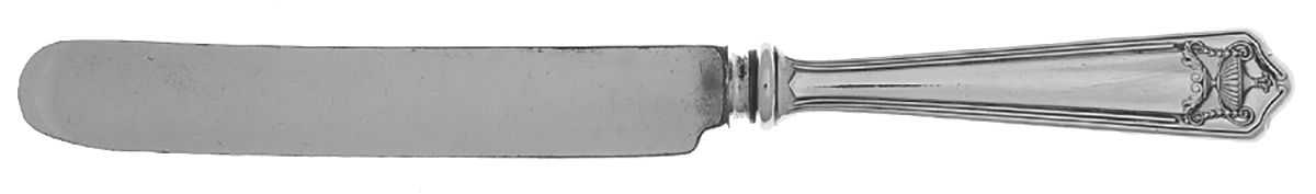 Pompeian (Sterling, 1913) Old French Hollow Knife with Bolster by Whiting Manf Co-1