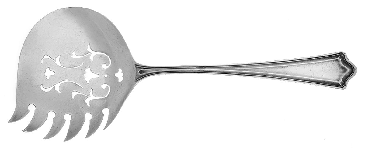 Portland (Sterling, 1913-1914, No Monograms) Large Cucumber Server by Whiting Manf Co-1