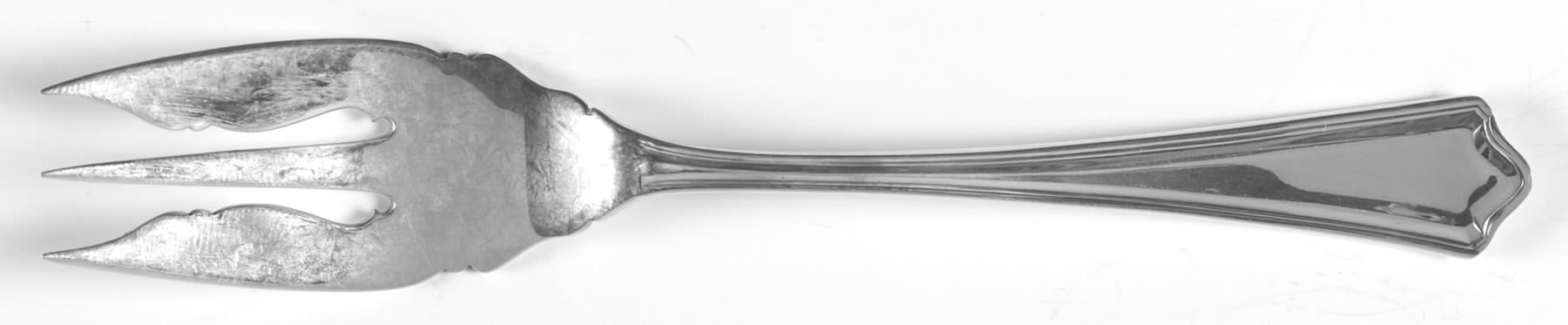 Portland (Sterling, 1913-1914, No Monograms) Old Style Pickle Fork by Whiting Manf Co-1
