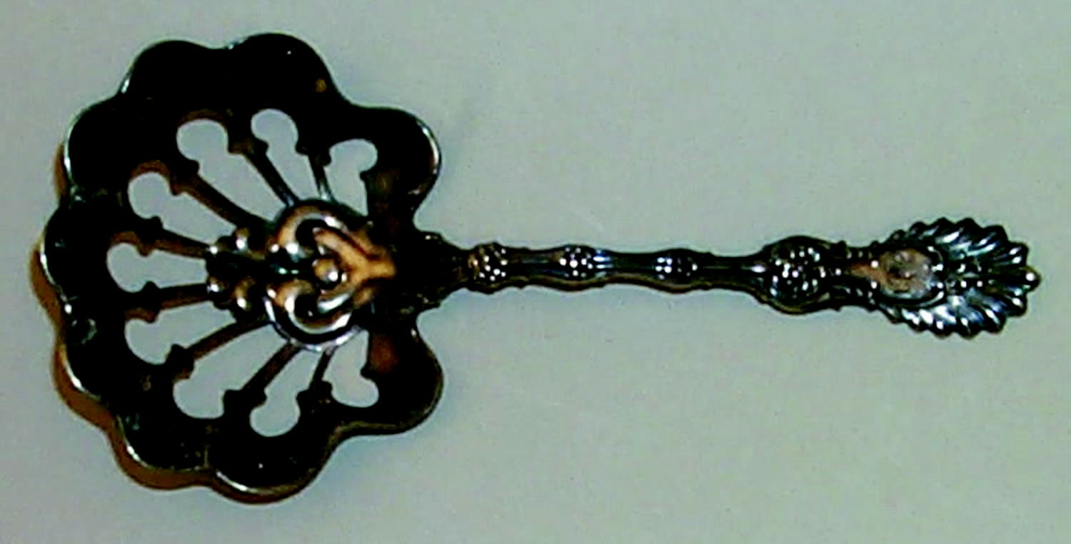 Radiant (Sterling, 1895) Solid Bon Bon Spoon by Whiting Manf Co-1