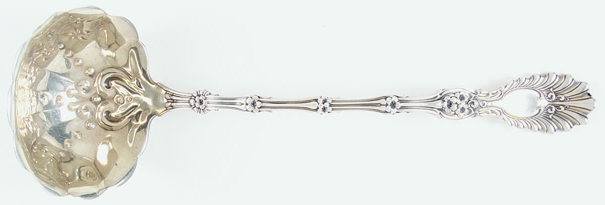Radiant (Sterling, 1895) Solid Soup Ladle by Whiting Manf Co-1