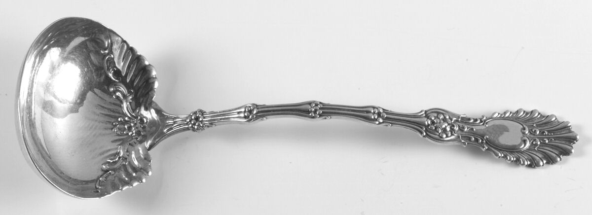 Radiant (Sterling, 1895) Oyster Ladle Solid Piece by Whiting Manf Co-1