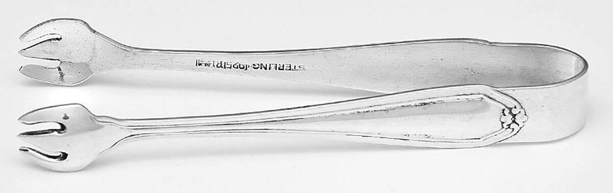 Stratford (Sterling, 1910) Bon Bon Tongs by Whiting Manf Co-1