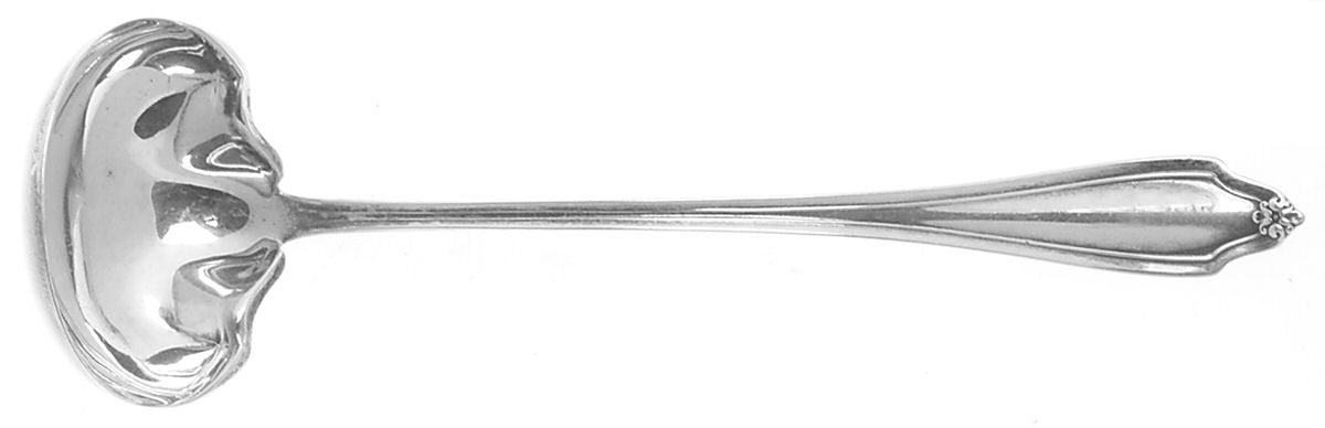 Stratford (Sterling, 1910) Solid Piece Cream Ladle by Whiting Manf Co-1
