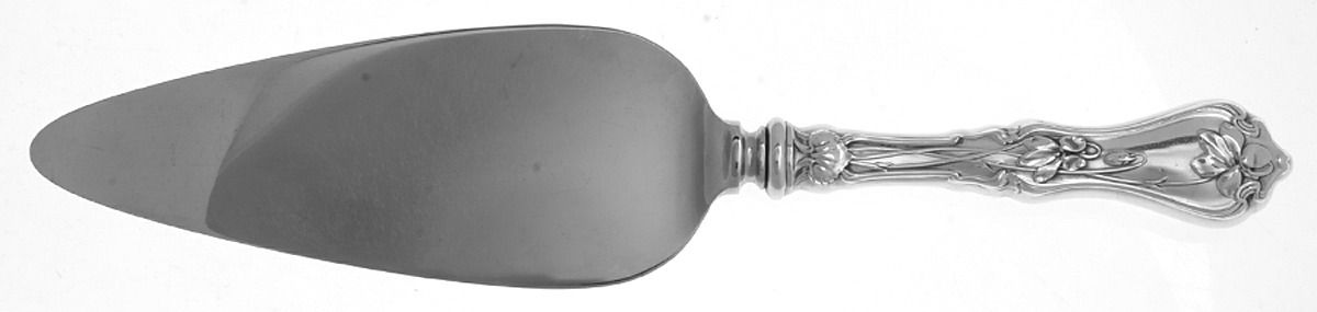 Violet (Sterling, 1905) Pie Server with Stainless Blade by Whiting Manf Co-1