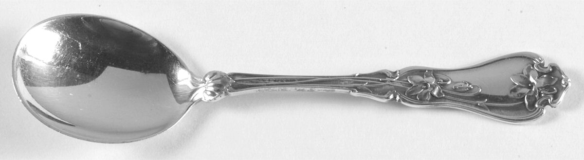 Violet (Sterling, 1905) Large Chocolate Spoon by Whiting Manf Co-1