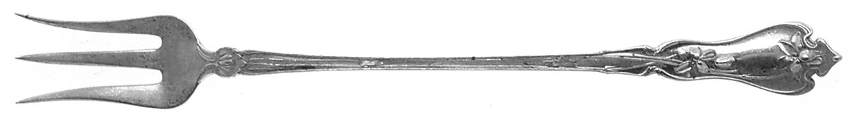 Violet (Sterling, 1905) Oyster Fork by Whiting Manf Co-1