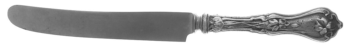 Violet (Sterling, 1905) Old French Hollow Knife with Bolster by Whiting Manf Co-1