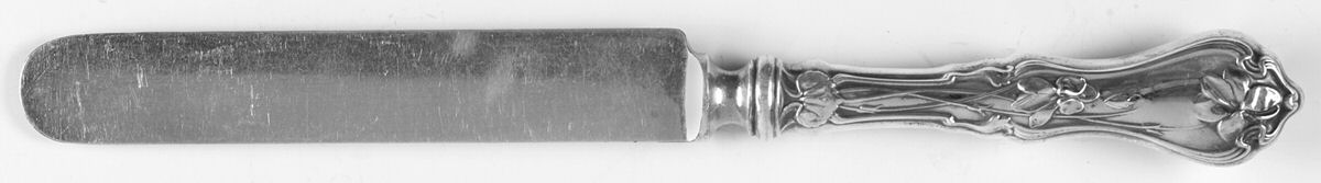 Violet (Sterling, 1905) Blunt Hollow Knife by Whiting Manf Co-1