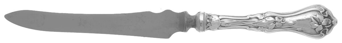Violet (Sterling, 1905) Individual Bird Knife with Silverplate Blade by Whiting Manf Co-1
