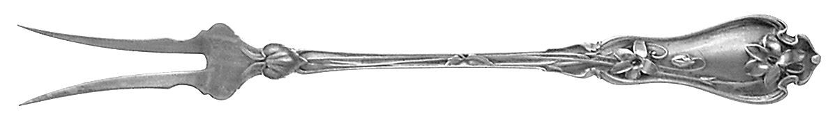 Violet (Sterling, 1905) Two-Tine Butter Pick by Whiting Manf Co-1