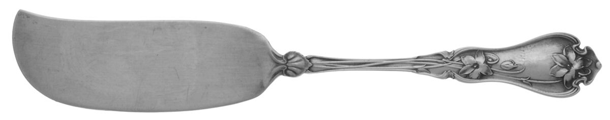 Violet (Sterling, 1905) Flat Handle Butter Spreader by Whiting Manf Co-1