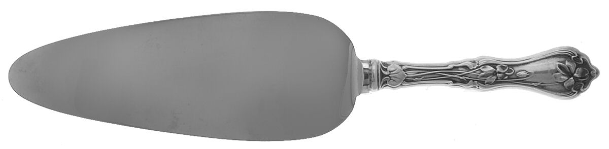 Violet (Sterling, 1905) Pie Server with Stainless Blade by Whiting Manf Co-1