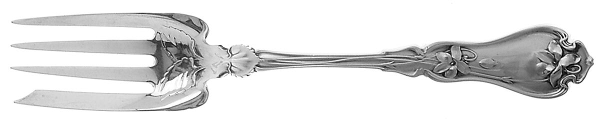 Violet (Sterling, 1905) Individual Salad Fork by Whiting Manf Co-1