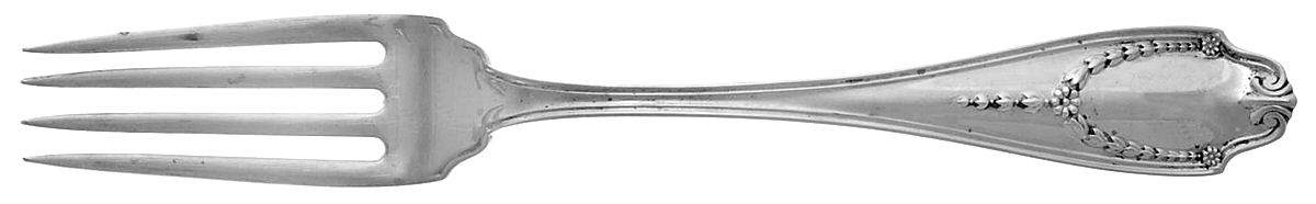 Wedgwood (Sterling, 1910, No Monograms) Fork by Whiting Manf Co-1