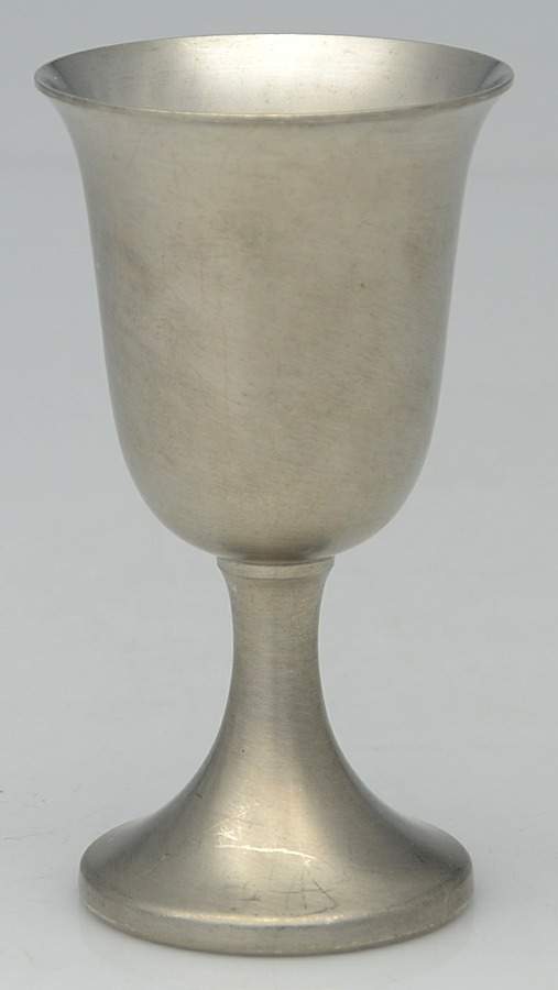 Pewter Hollowware Wine Goblet by Web Silver-1