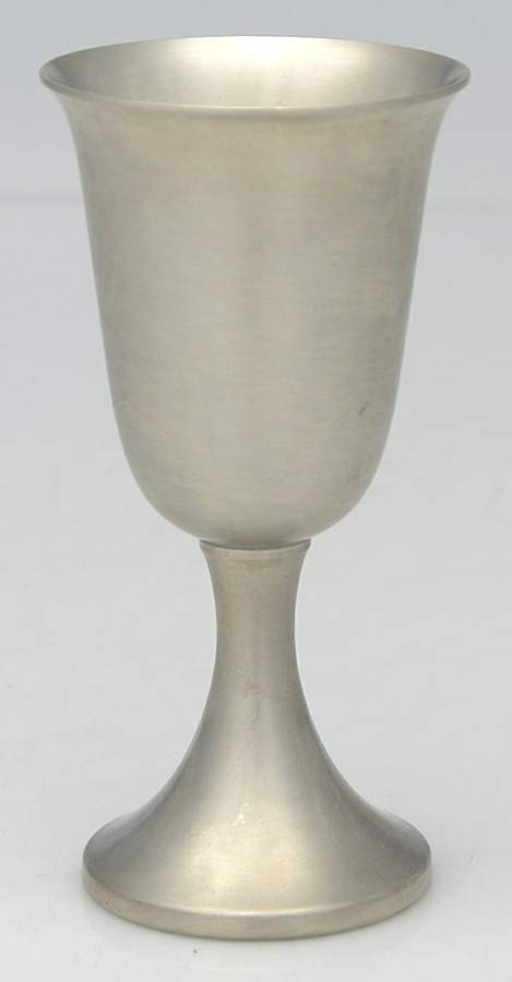 Pewter Hollowware Wine Goblet by Web Silver-1