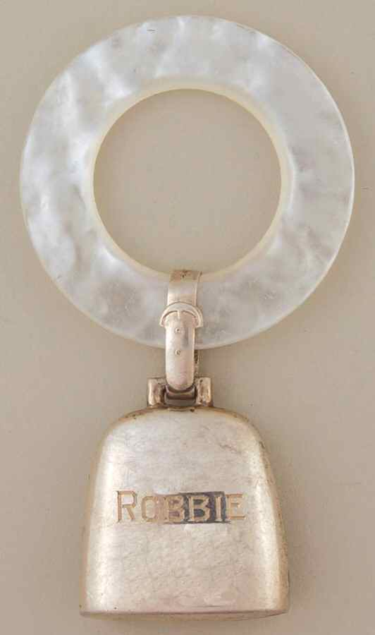 Sterling Hollowware Teething Ring by Web Silver-1
