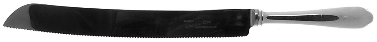 WEB1 (STERLING) Wedding Cake Knife with Stainless Blade by Web Silver-1