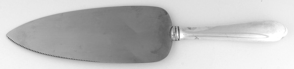 WEB1 (STERLING) Pie Server with Stainless Blade by Web Silver-1