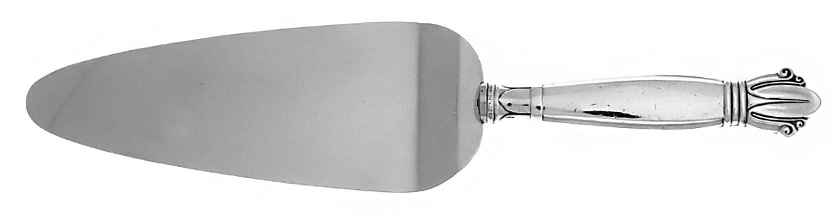 WEB5 (STERLING) Pie Server with Stainless Blade by Web Silver-1