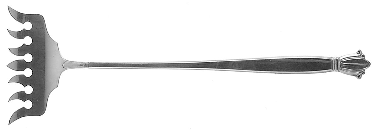 WEB5 (STERLING) Bacon Fork (All Solid Piece) by Web Silver-1