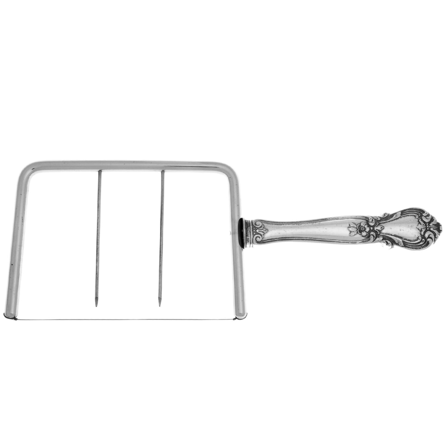 Ancestry (Sterling, 1940) Wired Cheese Cutter by Weidlich Silver-1