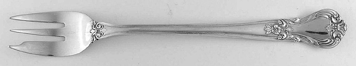 Ancestry (Sterling, 1940) Cocktail/Seafood Fork by Weidlich Silver-1