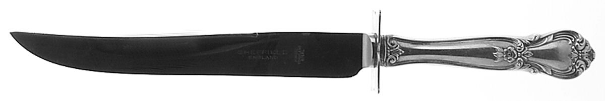 Ancestry (Sterling, 1940) Small Carving Knife W/Sterling Guard by Weidlich Silver-1